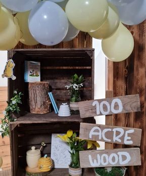 100 Acre Wood Table Sign