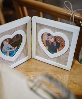 Baby Pictures Heart Frame