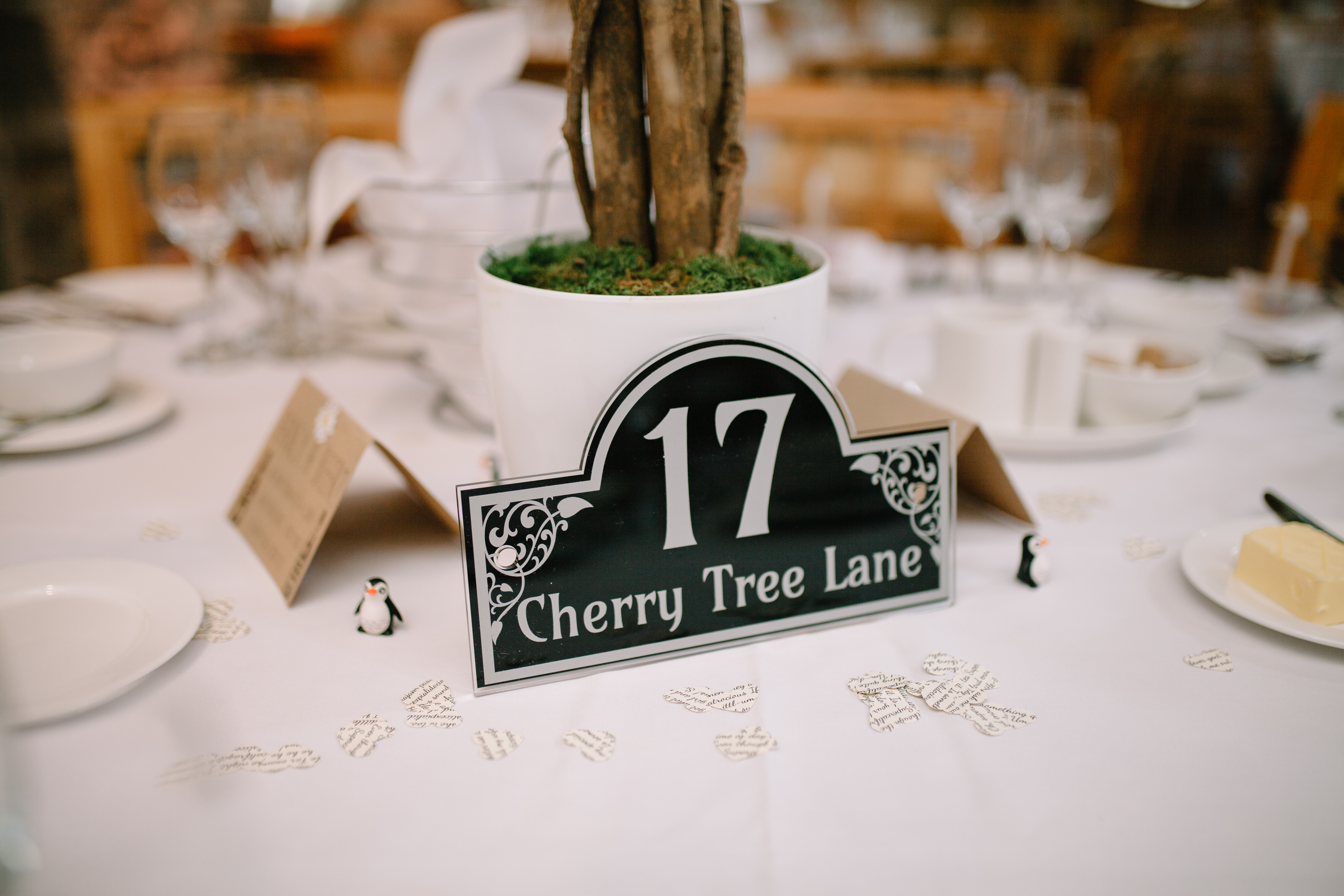 17 Cherry Tree Lane Sign