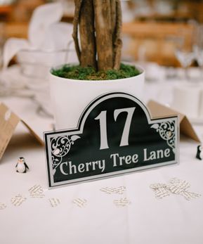 17 Cherry Tree Lane Sign