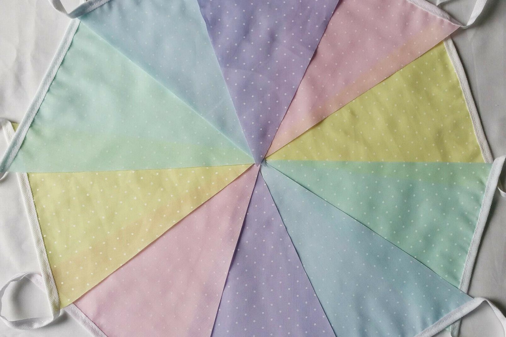 Pastel Colours Bunting