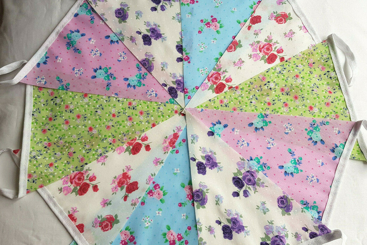 Mixed Floral Bunting